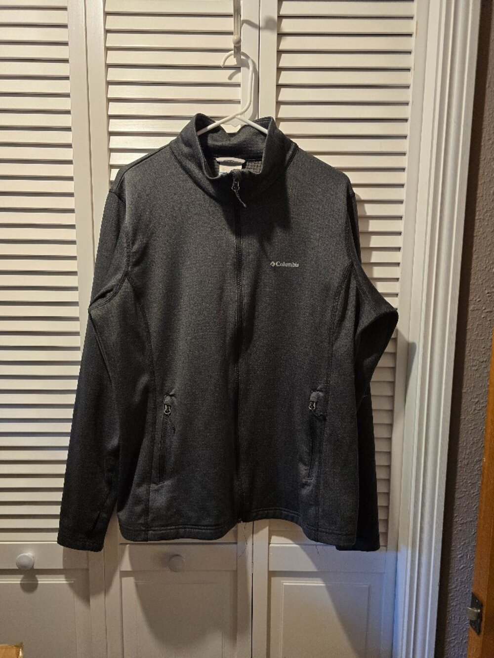 Columbia Park View Grid Fleece Full-Zip Jacket